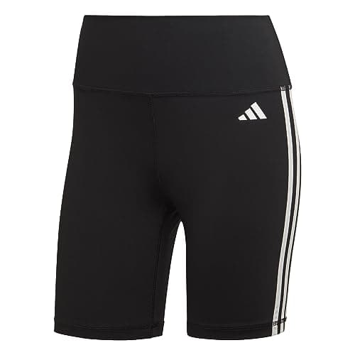 Image of adidas Women's Training Essentials 3-Stripes Tights, Black, S