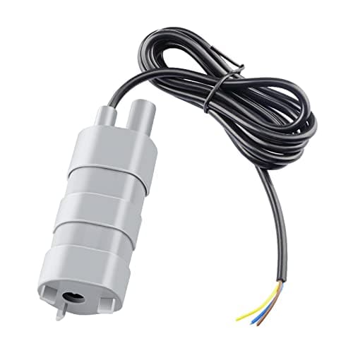 Image of Aideepen DC 12 V Submersible Pump, JT-500 Micro Pump Maximum Head 5 m with 1.5 m Cable, Water Pump 600 L/H for Aquarium, Pool, Pond, Garden Watering, Camping, Garden Caravan