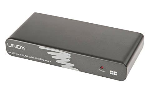 Image of LINDY 4K DisplayPort HDMI Video Wall Processor
