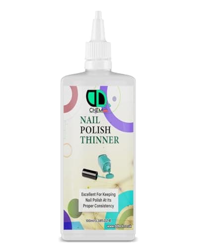 Image of DD Nail Polish Thinner to Restore Hardened Nail Polish THINNER Gel Nail Varnish Thinner Thin and Revive old Favorite polish (100ml Nozel)