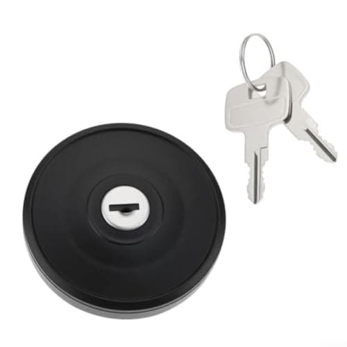Image of Locking Fuel Tank Cap for C3 and For PLURIEL, Compatible with Duster 2010-2018, Logan, MCV 2010-2023, Includes Two Keys and OE POLC10106 Number