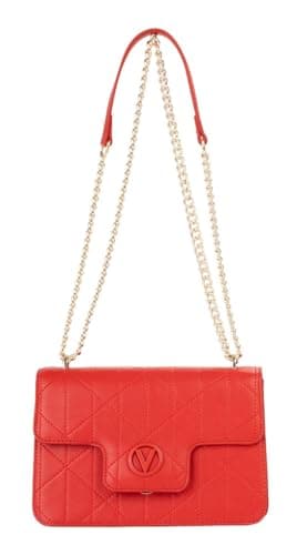 Image of Valentino shoulder bag cross body bag Melia Flap Bag Rubino dark red