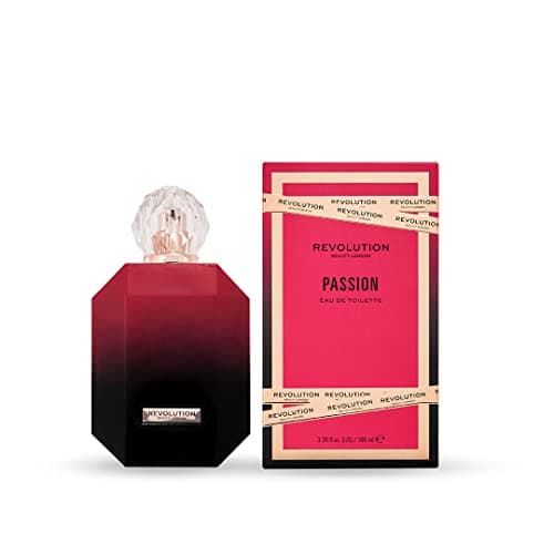 Image of Revolution Beauty London Women's Eau De toilette Perfume, All-Day Scent, Passion, 100 ml