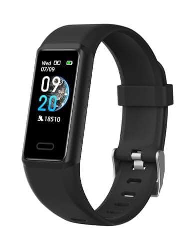 Image of Cloudpoem Fitness Watch with Heart Rate,Sleep Monitor,Step Counter,Calorie Counter,IP68 Waterproof Fitness Tracker with Pedometer for Women Men,SMS/SNS/Call Notification for Android iOS Smartphones