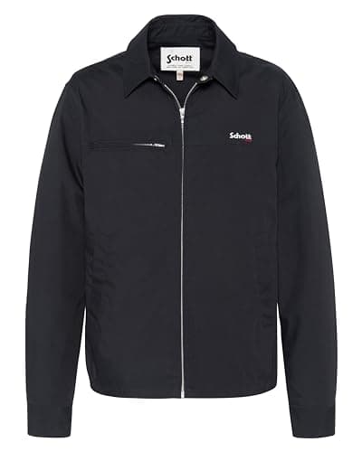 Image of Schott NYC CADAMS Navy Men's Jacket, L, navy blue, L