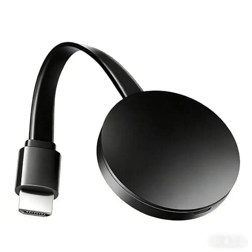 Image of Wireless HDMI Display Adapter Adapt 4K Streaming Plug for TV Projector Play Dual-Band WiFi Compatible with Windows macOS Android iOS Airplay Miracast DLNA No Lag HD Audio and Video