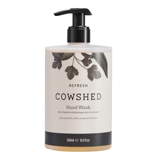 Image of Cowshed Refresh Hand Wash 500ml | Grapefruit, Lavender & Bitter Orange Natural Soap | Luxury Hand Wash | Vegan & Paraben Free
