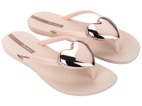 Image of Ipanema Women's Maxi Fashion Iv Fem Flip-Flop, Beige, 5 UK
