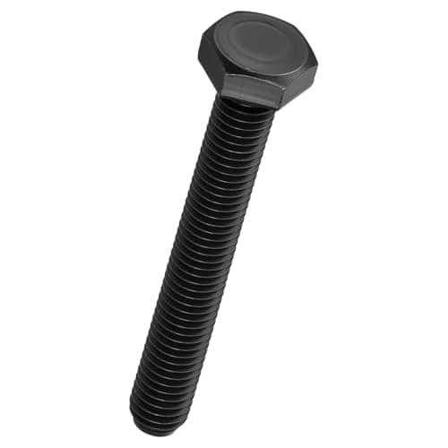 Image of Kozelo 8 Pcs Hex Head Screws Bolts - [M10-1.5x70] Carbon Steel Grade 10.9 Fully Threaded Hex Tap Metric Hexagon Head Machine Bolts Right Hand External Hex Drive, Black