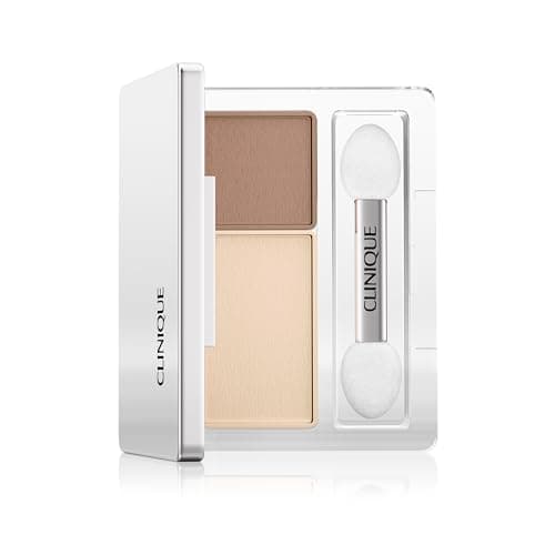 Image of Clinique All About Shadow Duo Eye Shadow Makeup | 8-Hour Wear, Safe For Sensitive Eyes