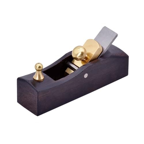 Image of 1PCS Mini Handheld Woodworking Planer, Woodworking Wood Plane Wooden Carpenter Woodcraft Tool for Trimming, Wood Planing, Surface Smoothing (A)