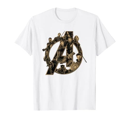 Image of Avengers Infinity War Avengers Logo T-Shirt