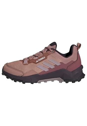 Image of adidas Women's Terrex Ax4 Hiking Shoes, Warm Tone Preloved Fig Quiet Crimson, 7.5 UK