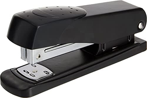 Image of Q-Connect Metal Half Strip Stapler KF01044 - Black
