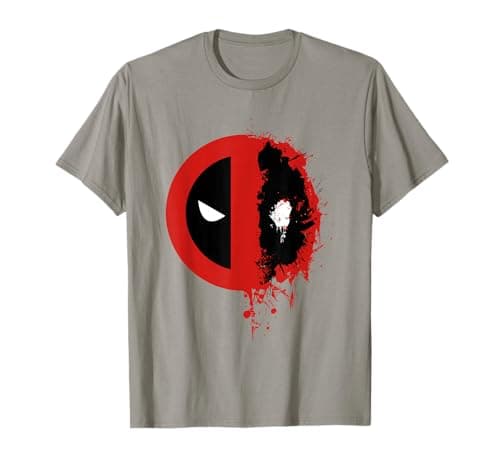 Image of Deadpool Split Splat Logo T-Shirt