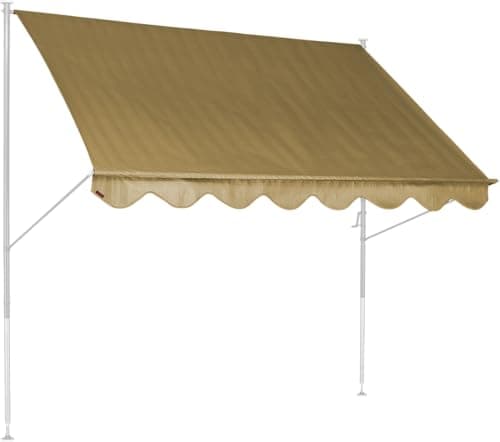Image of Angerer Clamp Awning Standard Plain Beige 250 cm Clamp Awning