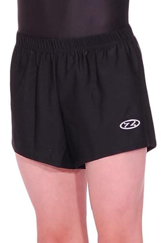Image of The Zone Boys'/Men's Gymnastics Shorts 34 - Age 13/14 Black