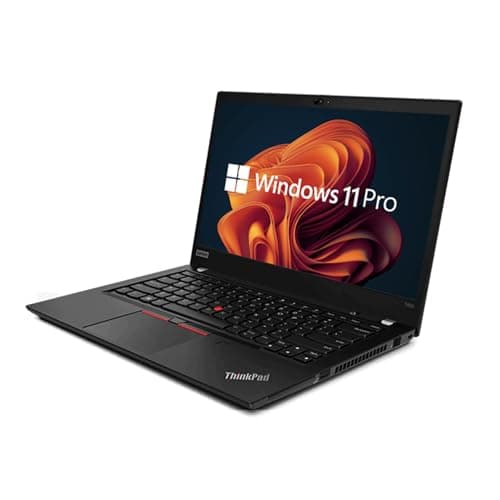 Image of Lenovo ThinkPad T490 14" Laptop - Intel Core i5 8th Gen CPU - 16GB RAM - 256GB SSD - Windows 11 Pro - Black (Renewed)