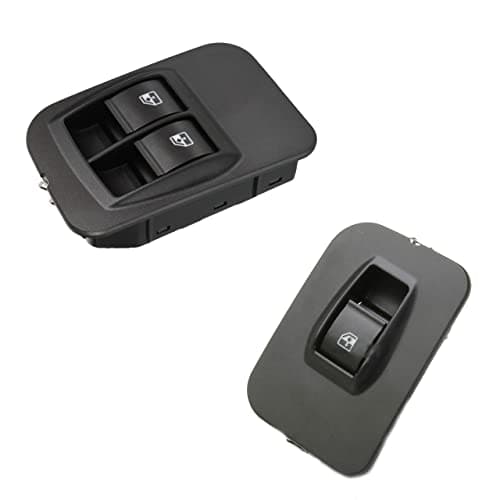 Image of MKAREPART 735461275 6490G8 Window Control Switch Set Compatible for Bipper, Nemo, Fiorino, Doblo, Qubo