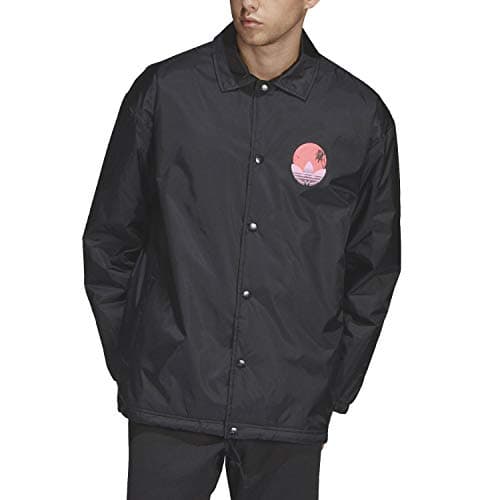 Image of adidas Originals Tropical Coach Jacket Black LG