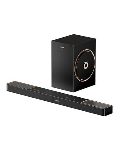 Image of ULTIMEA 3.1.2ch Soundbar with Subwoofer, Dolby Atmos, Surround Sound System for TV, BT 5.4, HDMI eARC, Soundbar with 6.5" Subwoofer for Home Theater, Skywave F30 Boom