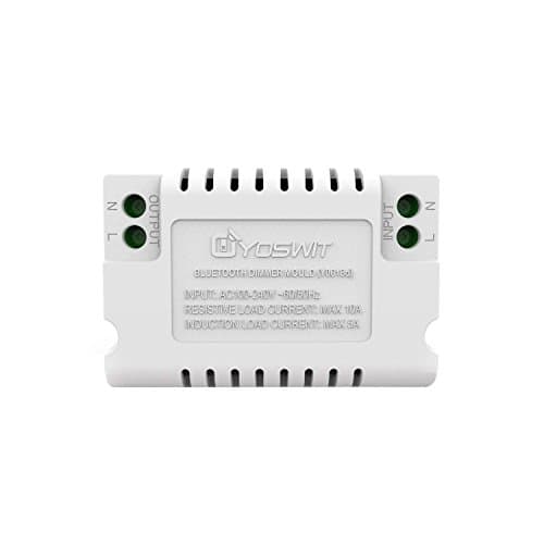 Image of Yoswit Smart Dimmer Module TRIAC - Remote Control Wireless Dimmer Module for Smart Home, Built-in Timer, Support IFTTT