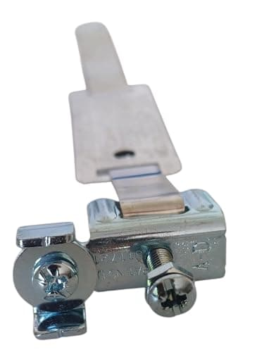 Image of Adjustable Earth Bonding Clamps x 10, 12-32mm Pipe Size, Terminal A-D EC14, Pack of (10)