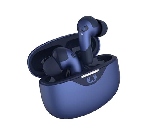 Image of Fresh 'n Rebel Twins Ace Bluetooth Earbuds In Ear with Hybrid Active Noise Cancelling, Wireless In-Ear Earbuds with Bluetooth 5.3, with ENC Microphone, Splashproof IPX4, 34h Battery (True Blue)