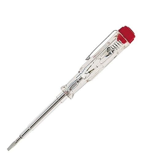 Image of K M Electronics® Small 140MM NEON Mains Electrical Test Tester Screwdriver Live Cable Wire