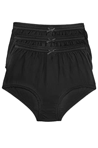 Image of Marlon Women's Evelyn Full Brief, Black, 16-18