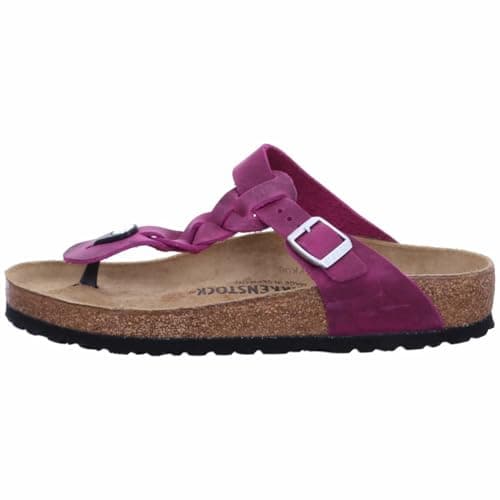 Image of BIRKENSTOCK Gizeh (Braided) - Sandalo Infradito da Donna, festival fuchsia l, 8 UK