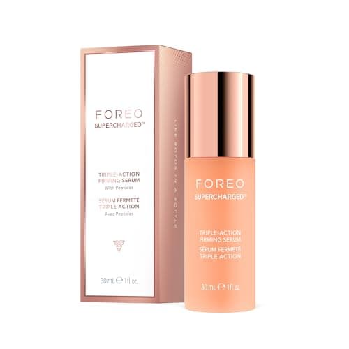 Image of FOREO SUPERCHARGED Triple-Action Firming Serum - Conductive Gel - Anti-aging Face Care - Hyaluronic Acid & Squalane - All Skin Types - Vegan & Cruelty-Free - 30ml
