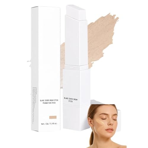 Image of Foundation Stick Light Beige - Creamy Smooth Natural Coverage Long Lasting Foundation With Built-In Brush For Mature Skin, Adapts To Skin Tone, Medium To Full Coverage (#2 light)