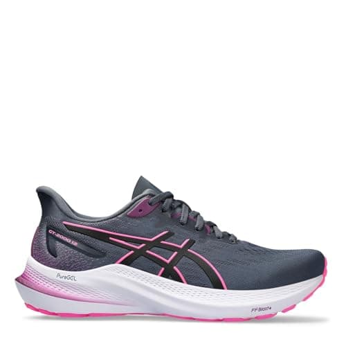 Image of ASICS GT 2000 12 Woman Running Shoes Pink Black