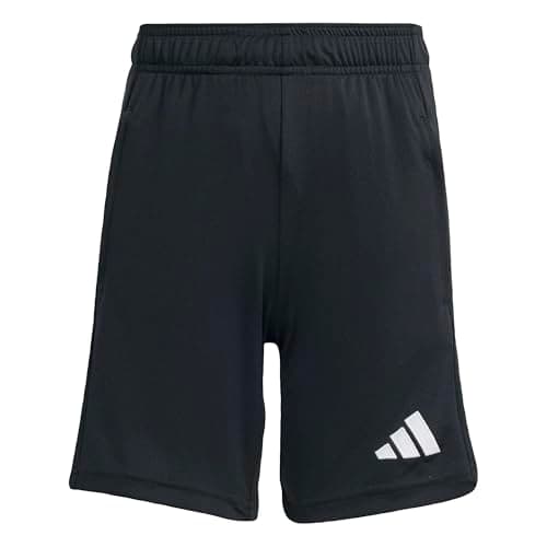 Image of adidas Unisex Kids Entrada26 Training Kids Shorts, Black/White, 15-16 Years
