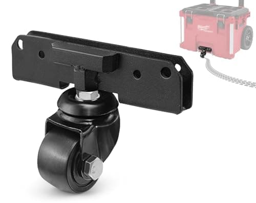 Image of MilwaukeePackout Rolling Tool Box with Caster Wheels Accessories, Making Transportation Easier