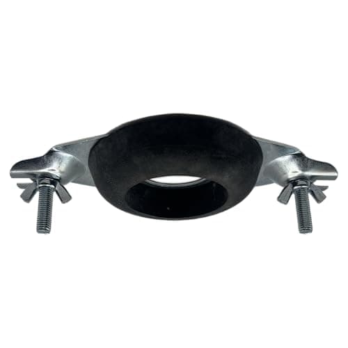 Image of PlumbEZ Universal Close Coupling Kit for Close Coupled Toilets | Includes Bolt & Donut Gasket Plate Toilet Fixing Kit | Cistern Flush Parts for Efficient Maintenance and Repair