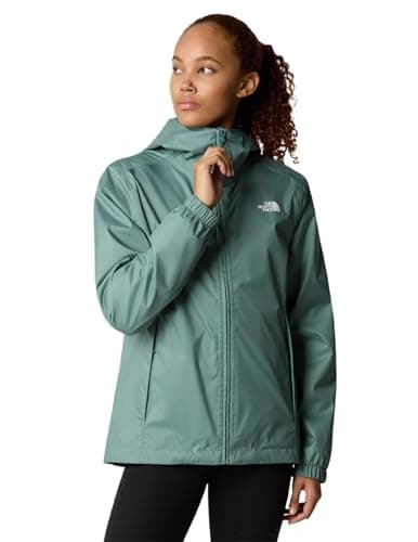 Image of The North Face - Women's Resolve Triclimate Jacket - Waterproof Hiking Jacket - Dark Sage/Asphalt Grey, M