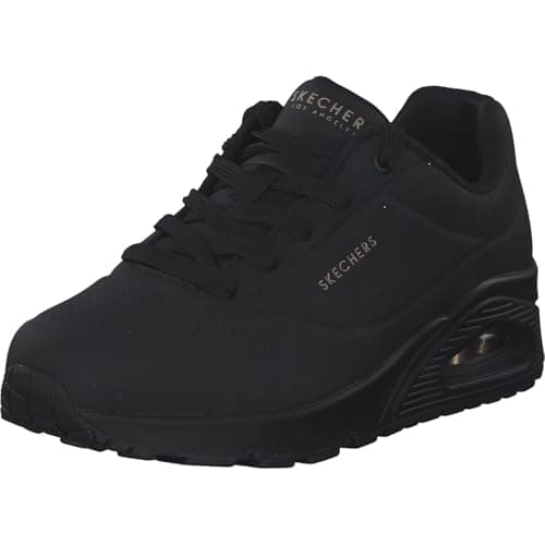 Image of Skechers Women's Uno Stand on Air Sneaker, Black, 6.5 UK
