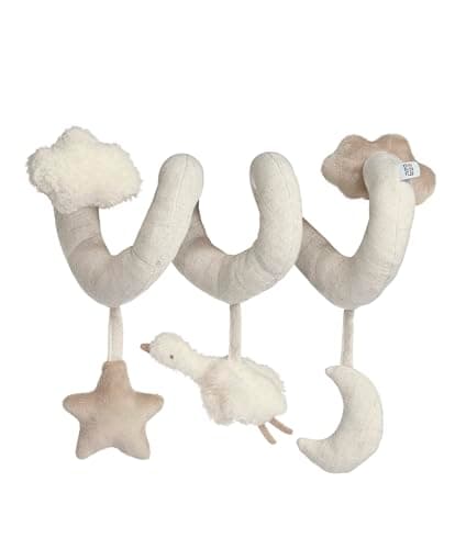 Image of Mamas & Papas Baby/Toddler Travel Spiral Activity Toy, Welcome to the World Duckling