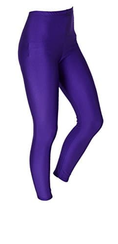 Image of Hi-Co Girls Footless Dance Tights/Leggings Nylon Purple 13-14 Years
