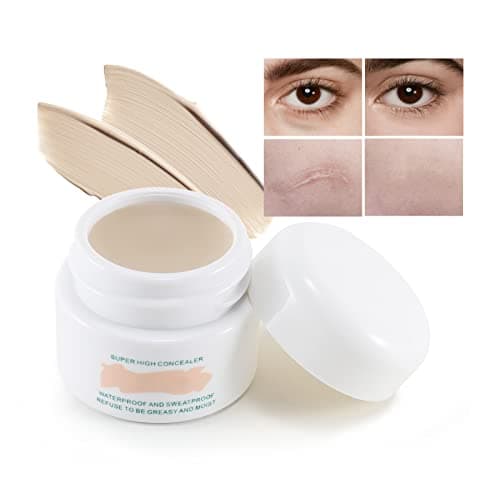 Image of Boobeen Full Coverage Concealer Cream - Natural and Beige for Scars, Bruises, Dark Circles and All Skin Types
