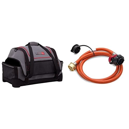 Image of Char-Broil model 140 692 - X200 Grill2Go Portable Gas Grill Carry Bag. & 140 532 - Hose and Regulator Adaptor Kit for 180 Patio Bistro and X200 Grill2Go Grills.