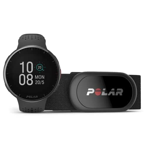 Image of Polar Pacer Pro with H10 Heart Rate Monitor Chest Strap - Advanced GPS Sports Watch, Sleep Monitor & Activity Tracker, Workout Running Watch, Training Program & Health Recovery Tools