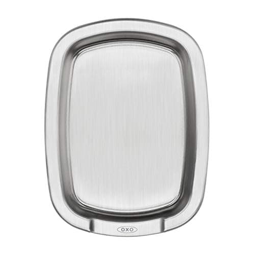 Image of OXO Good Grips 13245300 Good Grips Non-Slip Spoon Rest, Inoxidable, Stain Less Steel