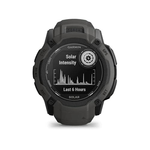 Image of Garmin Instinct 2X SOLAR, 50mm GPS smartwatch, built-in sports apps & health monitoring, SOLAR charging & ultra tough design features, up to 40 days battery life, Graphite