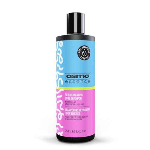 Image of Osmo Essence Reinvigorating Shampoo. Super-Hyrdrating Pataua Oil & Mango Butter. Ideal for Curly hair types. 200ml.