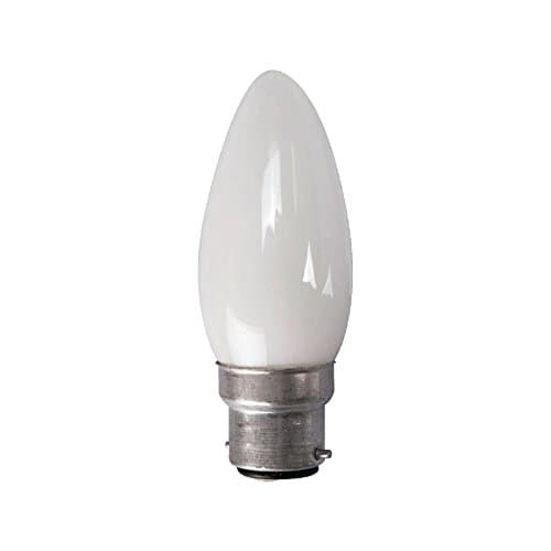 Image of 5x Opal Candle Bulb 25w BC (B22) Bayonet Cap