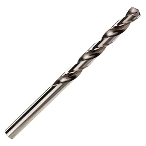 Image of Rennie Tool Company - 6.2mm Solid Carbide Jobber Drill Bit For Drilling Non-Ferrous Metals, Cast Iron, Stainless Steel, Aluminium, Copper, alloy Steel Etc (6.2mm x 57mm Flute x 101mm Overall Length)