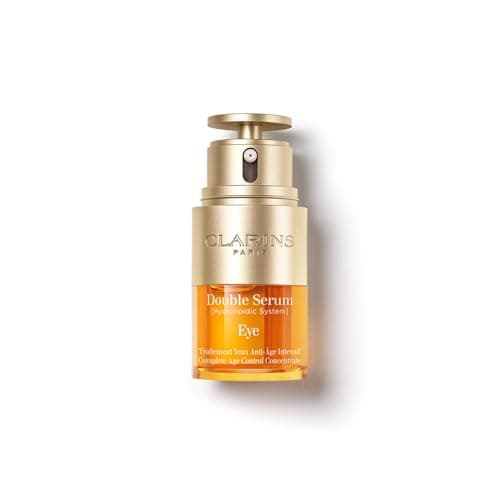 Image of Clarins Double Serum Eye 20ml | Dual-Phase Anti-Ageing Eye Serum with 13 Plant Extracts | Smooths, Firms & Reduces Puffiness